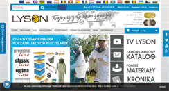 Desktop Screenshot of lyson.com.pl